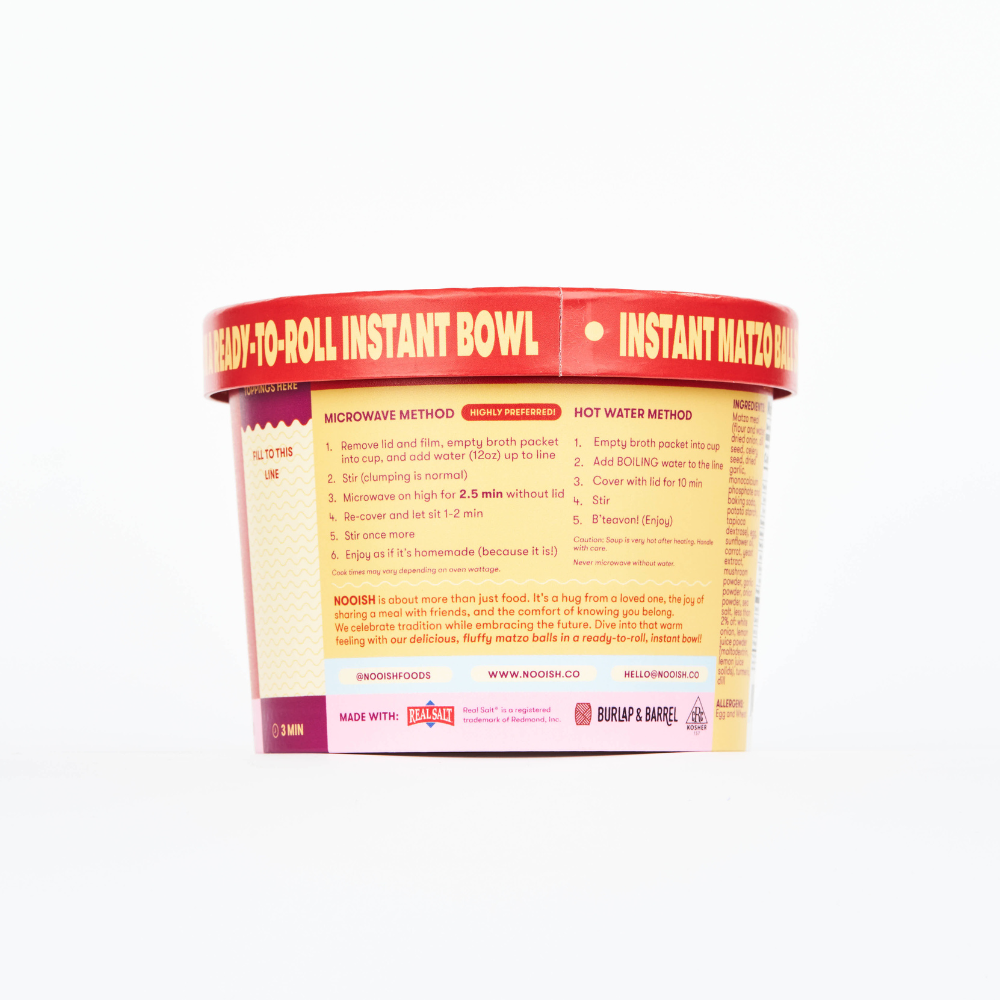 Instant Matzo Ball Soup. Free Shipping over $72